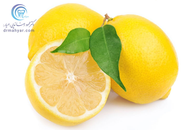 لیمو ترش و سفید کردن زیربغل